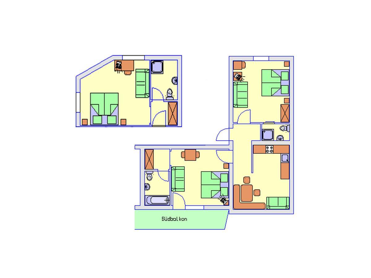 Hubertus Appartements Ischgl Buitenkant foto