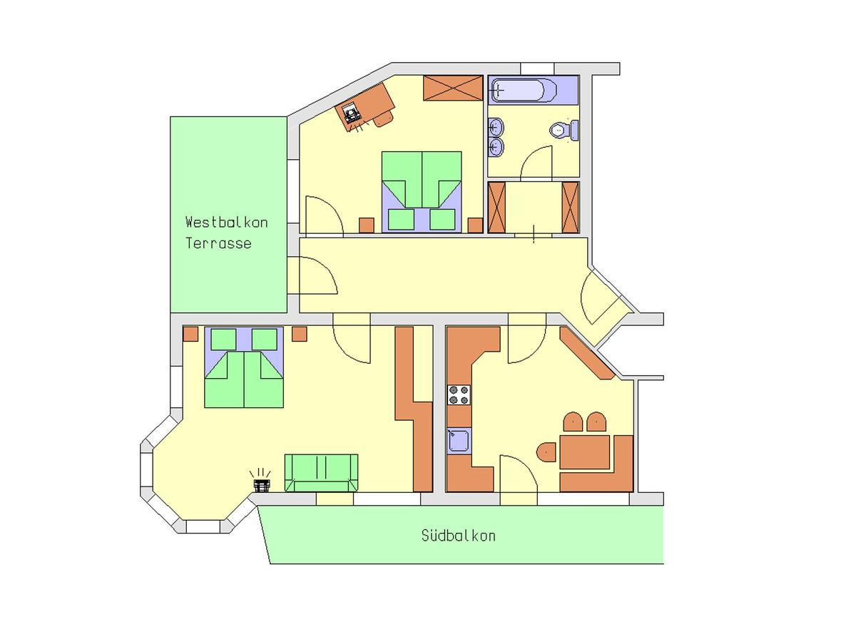 Hubertus Appartements Ischgl Buitenkant foto